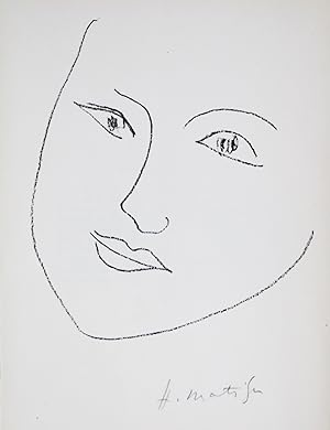 Henri Matisse, Tristan Tzara, Le signe de vie, signiert