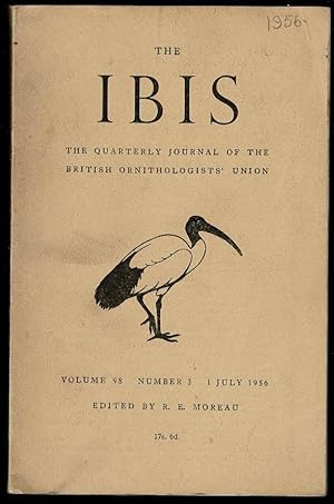 Image du vendeur pour The Ibis: The Quarterly Journal of the British Ornithologists' Union Volume 98 Number 3 1 July 1956 mis en vente par Lazy Letters Books