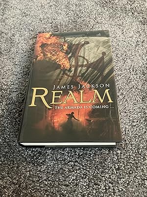 Seller image for REALM: SIGNED & DATED UK HARDCOVER FIRST EDITION HARDCOVER for sale by Books for Collectors
