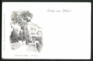Ansichtskarte Bilin / Bilina, Curhaus