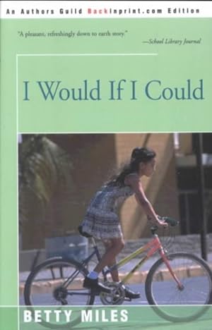 Seller image for I Would If I Could for sale by GreatBookPrices