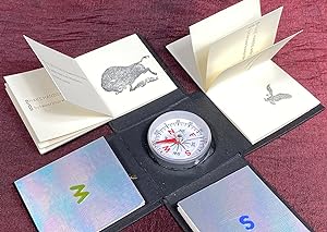 Seller image for [MINIATURE ARTIST'S BOOK]. Boxing the Compass (North, South, East, West) for sale by Michael Laird Rare Books LLC