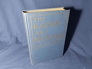 Seller image for The Kaiser As I Know Him(Hardback,1918) for sale by Codex Books