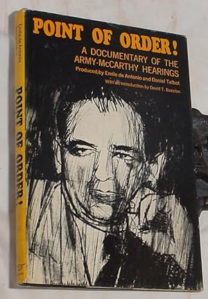 Seller image for Point of Order! A Documentary of the Army-McCarthy Hearings for sale by R Bryan Old Books