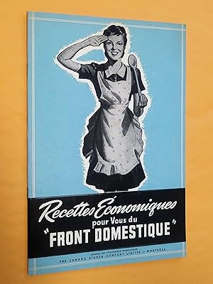 Bild des Verkufers fr Recettes conomiques pour vous du front domestique zum Verkauf von Claudine Bouvier