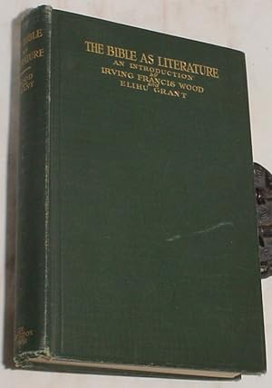 Seller image for The Bible as Literature for sale by R Bryan Old Books