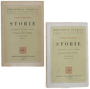 STORIE - interpretate in lingua italiana da Giovanni Battista Cardona. Volume 1 (libri I, II). Vo...