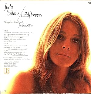 Seller image for Judy Collins wildflowers (VINYL FOLK MUSIC LP) for sale by Cat's Curiosities