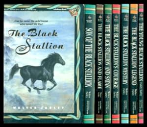 Imagen del vendedor de BLACK STALLION BOOKS: The Black Stallion; Son of the Black Stallion; The Black Stallion and Satan; The Black Stallion's Courage; The Black Stallion Mystery; The Black Stallion and Flame; The Black Stallion Legend; The Young Black Stallion. a la venta por W. Fraser Sandercombe