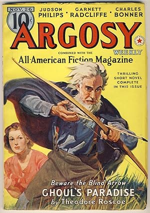 Seller image for ARGOSY - November 26 1938 for sale by Gene Zombolas