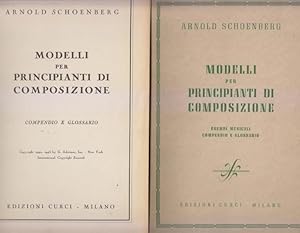 Modelli per principianti di Composizione. Volume 1. Esempi musicali, compendio e glossario. Volum...