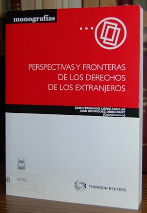 Seller image for PERSPECTIVAS Y FRONTERAS DE LOS DERECHOS DE LOS EXTRANJEROS for sale by Fbula Libros (Librera Jimnez-Bravo)