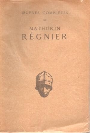 Seller image for Oeuvres completes de mathurin regnier for sale by dansmongarage