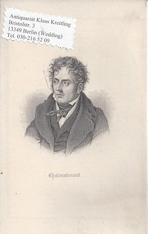 Francois-René de Chateaubriand ( 1768 - 1848 )