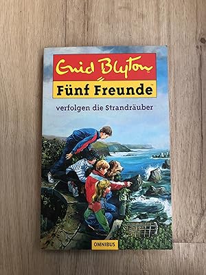 Bild des Verkufers fr Fnf Freunde verfolgen die Strandruber zum Verkauf von Versandantiquariat Cornelius Lange