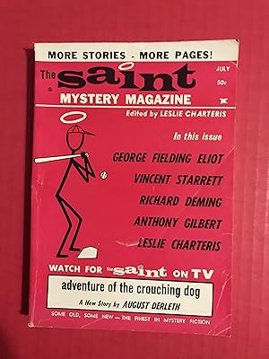 Image du vendeur pour The Saint Mystery Magazine July 1964 mis en vente par COVENANT HERITAGE LIBRIS