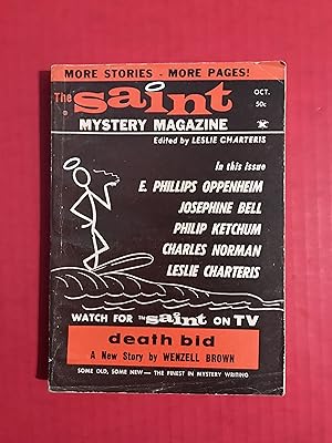 Image du vendeur pour The Saint Mystery Magazine Oct 1965 ( October ) mis en vente par COVENANT HERITAGE LIBRIS