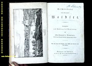 Bild des Verkufers fr Beschreibung des Oberamts Waldsee. Hrsg. aus Auftrag der Regierung. zum Verkauf von Antiquariat Bebuquin (Alexander Zimmeck)