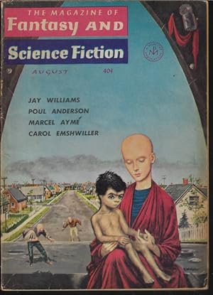 Imagen del vendedor de The Magazine of FANTASY AND SCIENCE FICTION (F&SF): August, Aug. 1959 a la venta por Books from the Crypt