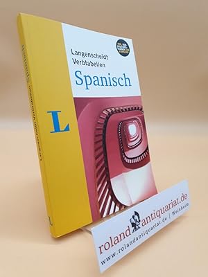 Langenscheidt Verbtabellen Spanisch - Buch mit Software-Download