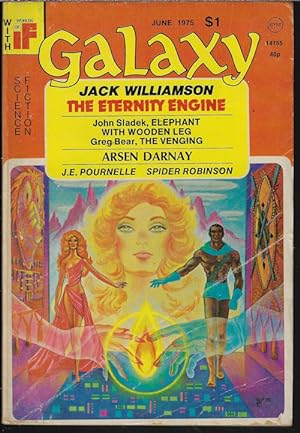 Image du vendeur pour GALAXY Science Fiction: June 1975 mis en vente par Books from the Crypt