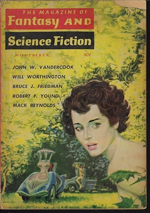 Immagine del venditore per The Magazine of FANTASY AND SCIENCE FICTION (F&SF): November, Nov. 1960 venduto da Books from the Crypt