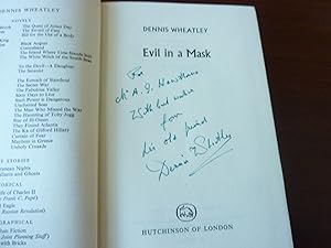 Immagine del venditore per Evil in a Mask venduto da Discovery Bay Old Books ABAA, ILAB