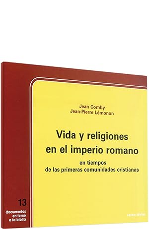 Seller image for Vida religiones en Imperio romano en tiempos primeras comunidades cristianas for sale by Imosver