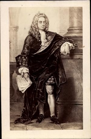 Künstler Ansichtskarte / Postkarte Georg Friedrich Händel, Deutsch-britischer Komponist