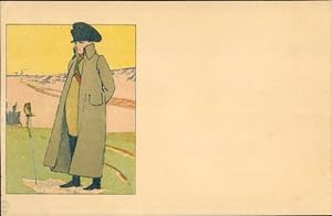 Künstler Ansichtskarte / Postkarte Napoleon auf dem Schlachtfeld, Degen
