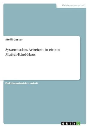Seller image for Systemisches Arbeiten in einem Mutter-Kind-Haus for sale by Smartbuy