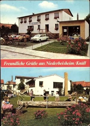 Bild des Verkufers fr Ansichtskarte / Postkarte Niederbeisheim Knllwald in Hessen, Gastwirtschaft Euler - Inh.: Willi Heuler zum Verkauf von akpool GmbH