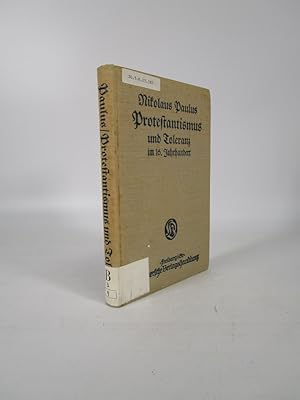 Imagen del vendedor de Protestantismus und Toleranz im 16. Jahrhundert. a la venta por Antiquariat Bookfarm