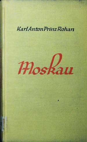 Bild des Verkufers fr Moskau. ein Skizzenbuch aus Sowjetruland. zum Verkauf von Antiquariat Bookfarm
