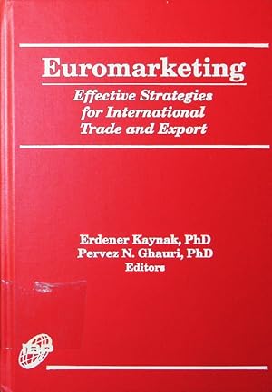 Image du vendeur pour Euromarketing. effective strategies for international trade and export. mis en vente par Antiquariat Bookfarm