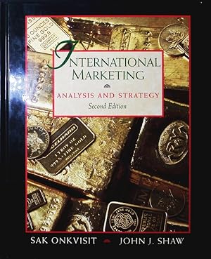 Immagine del venditore per International marketing. analysis and strategy. venduto da Antiquariat Bookfarm