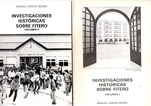 Seller image for Investigaciones sobre Fitero (2 Vols) . for sale by Librera Astarloa