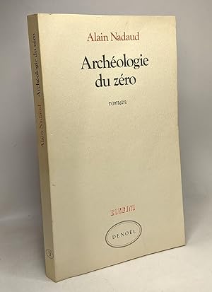 Seller image for Archologie du zro for sale by crealivres