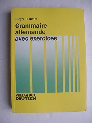 Imagen del vendedor de Grammaire allemande avec exercices a la venta por La Bouquinerie des Antres