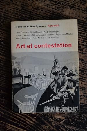 Imagen del vendedor de Art et contestation a la venta por Un livre en poche