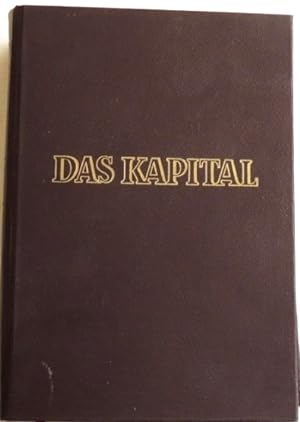 Das Kapital; Kritik der politischen Ökonomie; 1. Band, Buch I, Der Produktionsprozess des Kapitals;