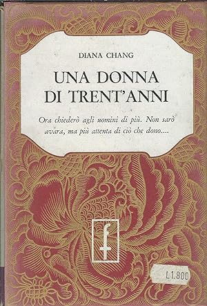 Immagine del venditore per UNA DONNA DI TRENT'ANNI venduto da Libreria Rita Vittadello