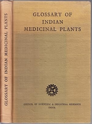 Immagine del venditore per Glossary of Indian Medicinal Plants. venduto da Antiquariat Krikl