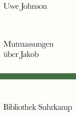 Image du vendeur pour Mutmassungen ber Jakob mis en vente par Rheinberg-Buch Andreas Meier eK