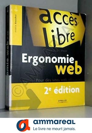 Image du vendeur pour Ergonomie Web : Pour des sites web efficaces mis en vente par Ammareal