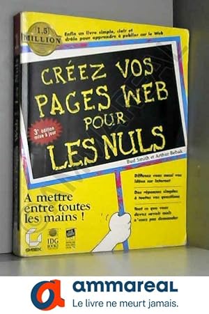 Seller image for Crez vos pages Web pour les nuls for sale by Ammareal