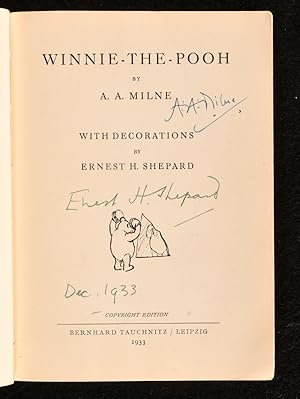 Seller image for Winnie-The-Pooh for sale by Rooke Books PBFA