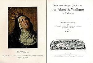 Zum 900jährigen Jubiläum der Abtei St. Walburg in Eichstätt. 1035-1935. - Historische Beiträge (O...
