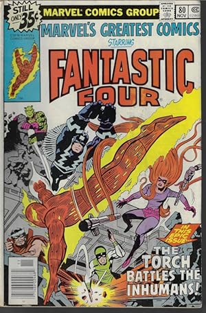 Seller image for MARVEL'S GREATEST COMICS: Nov #80 (Fantastic Four) for sale by Books from the Crypt