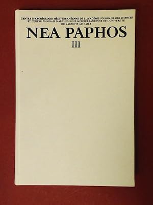 Nae Paphos III: Nea Paphos in the Hellenistic period.